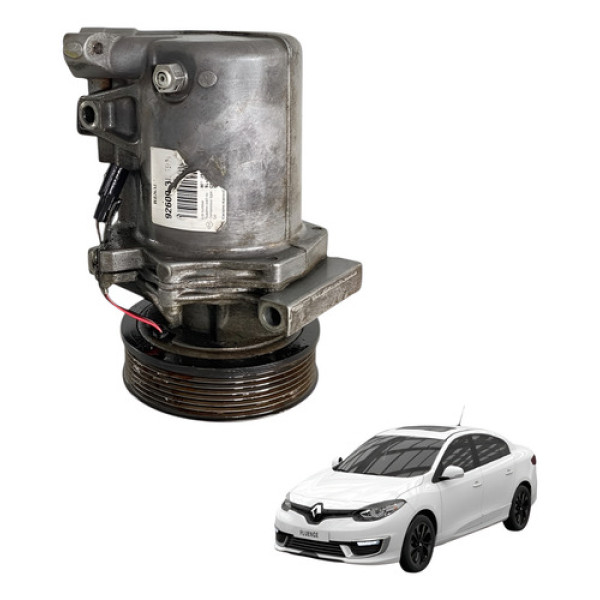 Compressor Ar Cond Renault Fluence Gt 2.0 Turbo 2013/2014 Mw