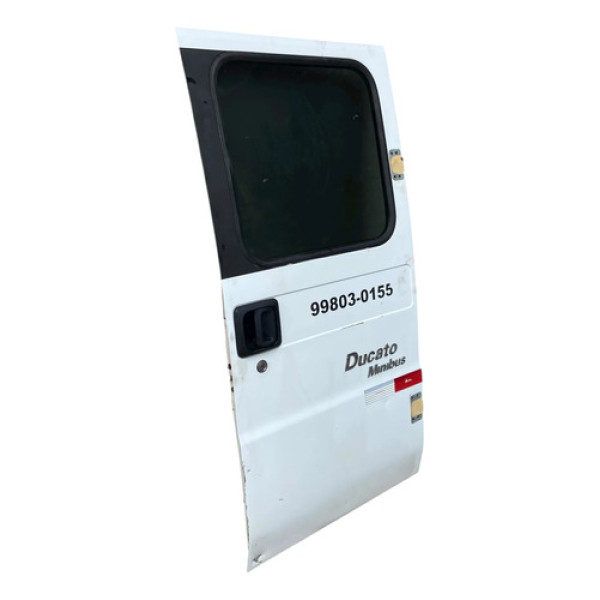 Porta Traseira Direita Fiat Ducato Teto Baixo 2009 Mw Traseira Direita Branco
