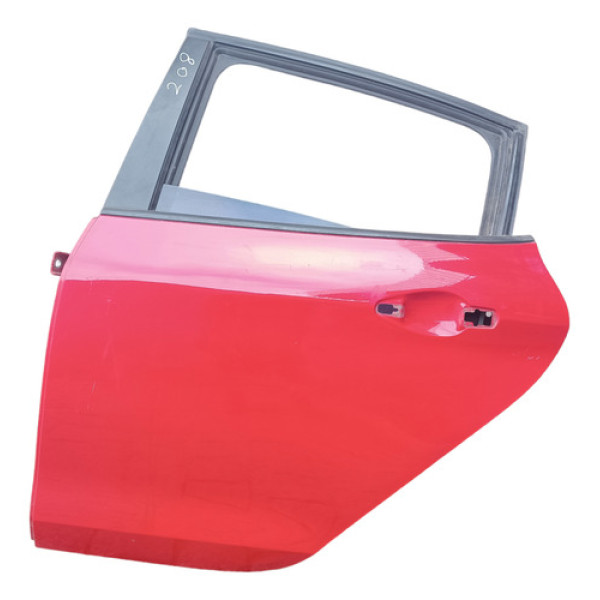 Porta Traseira Esquerda Peugeot 208 2016 2017 2018 2019 D