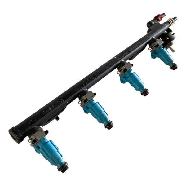 Flauta Bico Injetor Ford Ka 1.0 Zetec 2005 Xs6u9d280ab Cx416