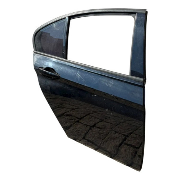 Porta Traseira Direita Bmw 320i 2014/2015 Mw Traseira Direito Preto