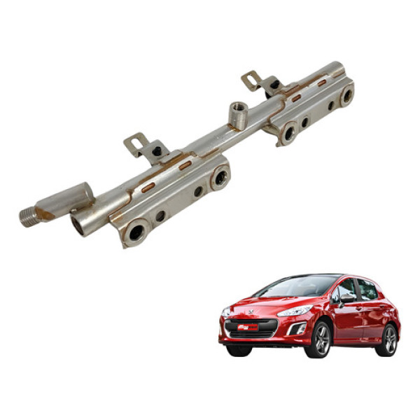 Flauta Bico Injetor Peugeot 308 408 1.6 Thp Flex 2015 Cx411