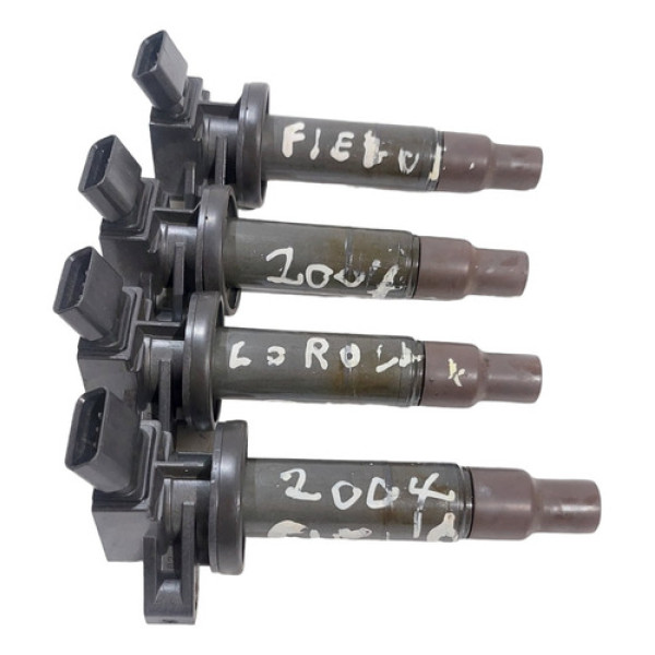 Jogo Bobina De Ignição Toyota Corolla 1.6 16v 2004 Cx62