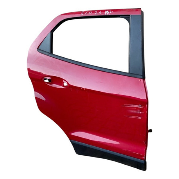 Porta Traseira Direita Ford Ecosport 2013/2021 C/detalhe Mw