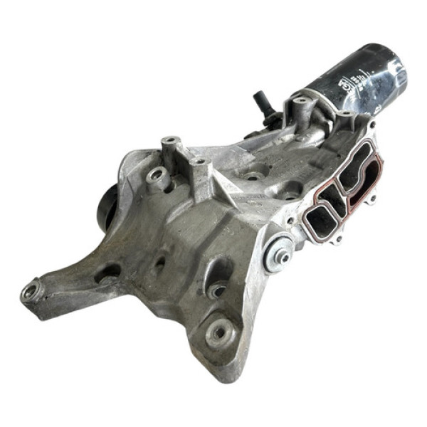Suporte Filtro Oleo Motor Vw Tiguan 2.0 Tsi 2013 P3m Prateado