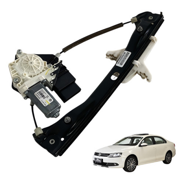 Máquina Vidro Traseira Esquerda Vw Jetta 2011/2014 Cx411 Mw
