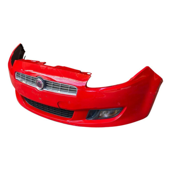 Parachoque Dianteiro Fiat Bravo 2010/2014 C/detalhes Mw Vermelho