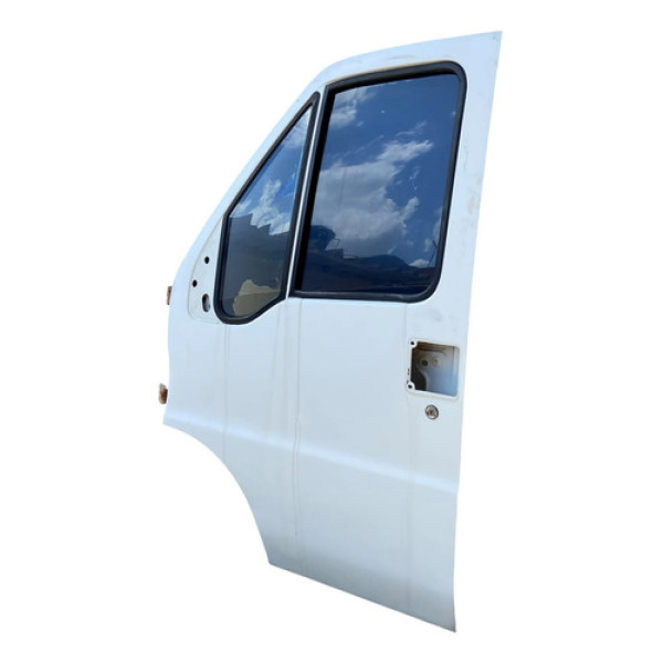 Porta Dianteira Esquerda Fiat Ducato Boxer 2009 C/detalhe Mw Dianteira Esquerdo Branco