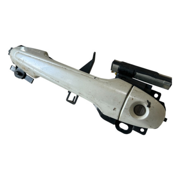 Maçaneta Porta Dianteira Esquerda Rav4 2014 Cx485m Branco Dianteira