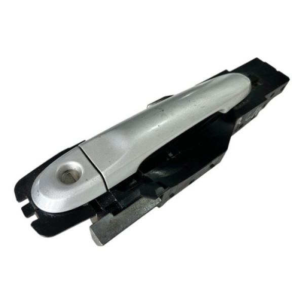 Maçaneta Externa Dianteira Esquerda March 2013 2014 Cx479m Prateado Dianteira