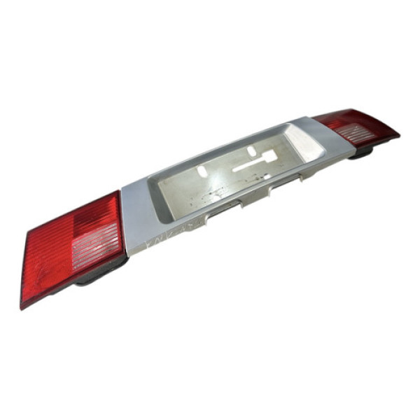 Aplique Moldura Suporte De Placa Santana 2000 C/detalhes M Cinza