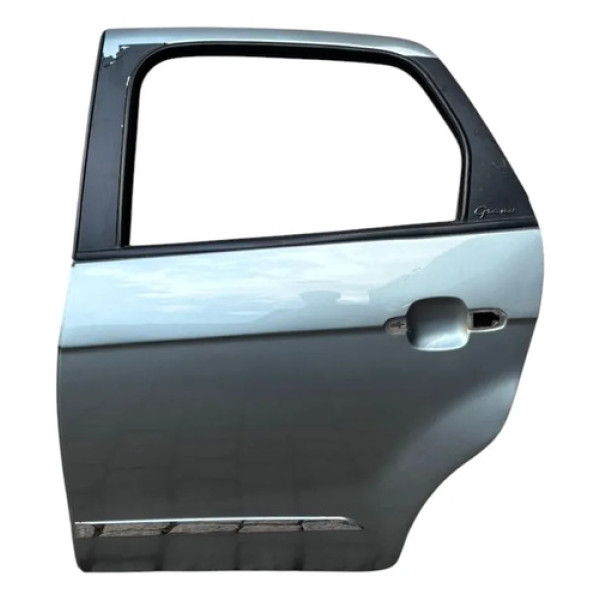 Porta Traseira Esquerda Fiat Grand Siena 2014 2015 2016 Mw Traseira Esquerda Verde