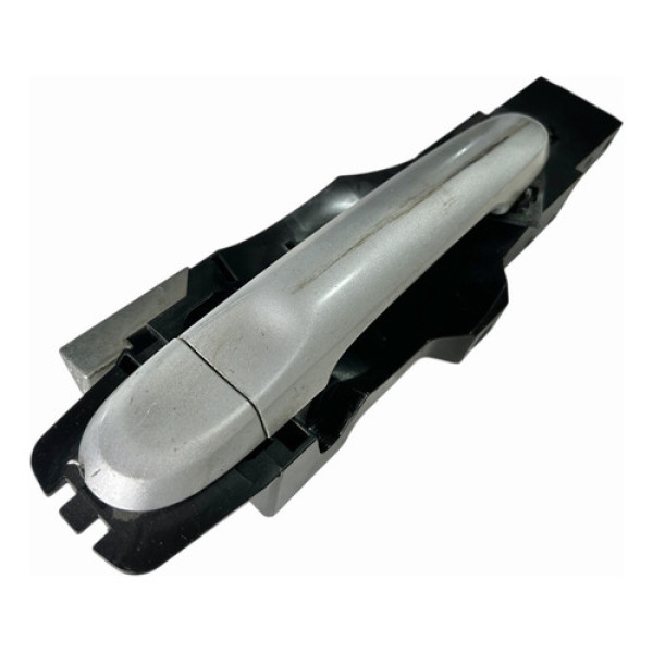 Maçaneta Externa Dianteira Direita March 2013 2014 Cx479m Prateado Dianteira