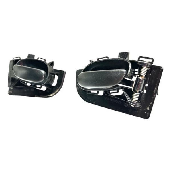 Par Maçaneta Interna Dianteira Peugeot 206 2006 2012 Cx141m
