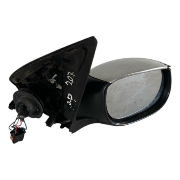 Retrovisor Lado Direito Peugeot 207 2011 Cx320 C/detalhes Mw