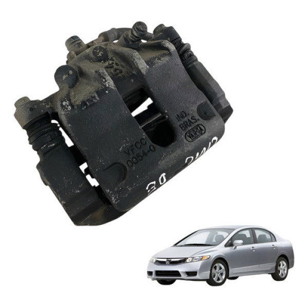 Pinça Freio Diant Esquerdo Honda New Civic 1.8 2009/2010 Mw