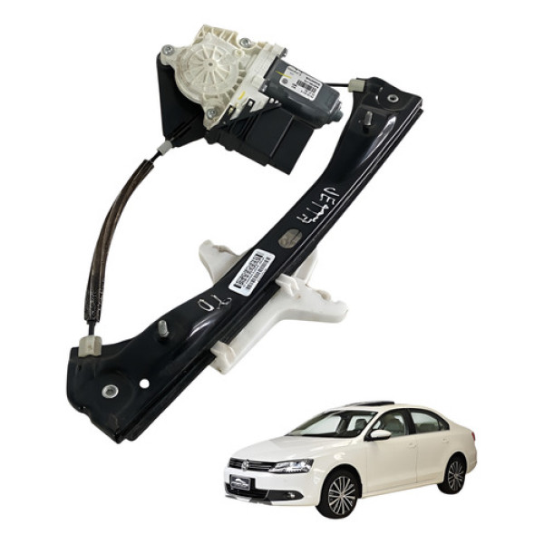 Máquina Vidro Traseiro Direita Vw Jetta 2011/2014 Cx411 Mw